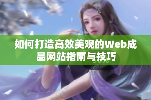 如何打造高效美观的Web成品网站指南与技巧