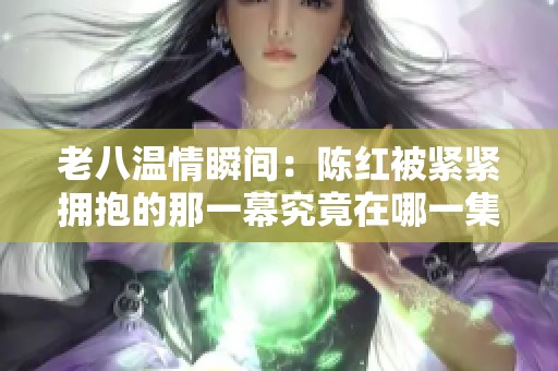 老八温情瞬间：陈红被紧紧拥抱的那一幕究竟在哪一集出现