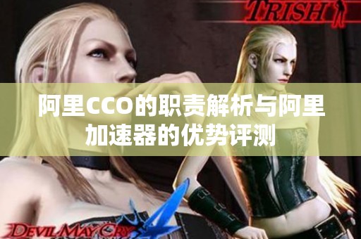 阿里CCO的职责解析与阿里加速器的优势评测