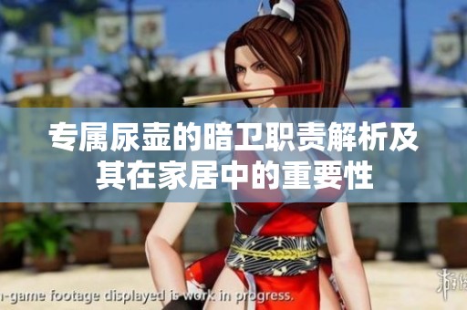 专属尿壶的暗卫职责解析及其在家居中的重要性