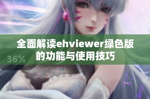 全面解读ehviewer绿色版的功能与使用技巧