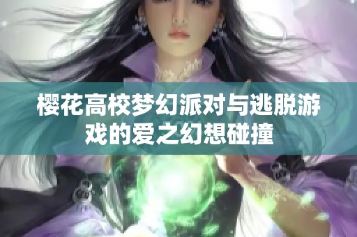 樱花高校梦幻派对与逃脱游戏的爱之幻想碰撞