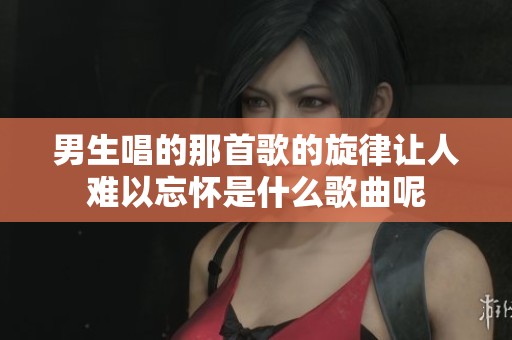 男生唱的那首歌的旋律让人难以忘怀是什么歌曲呢