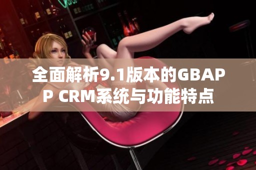 全面解析9.1版本的GBAPP CRM系统与功能特点