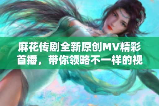 麻花传剧全新原创MV精彩首播，带你领略不一样的视听盛宴