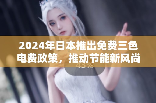 2024年日本推出免费三色电费政策，推动节能新风尚