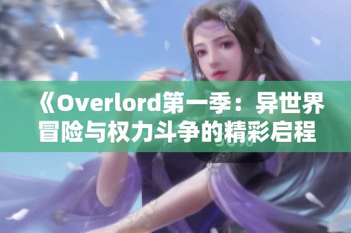 《Overlord第一季：异世界冒险与权力斗争的精彩启程》