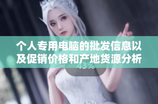 个人专用电脑的批发信息以及促销价格和产地货源分析与推荐