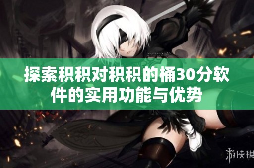 探索积积对积积的桶30分软件的实用功能与优势