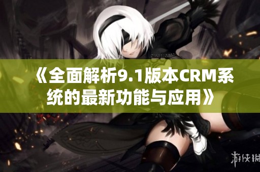 《全面解析9.1版本CRM系统的最新功能与应用》