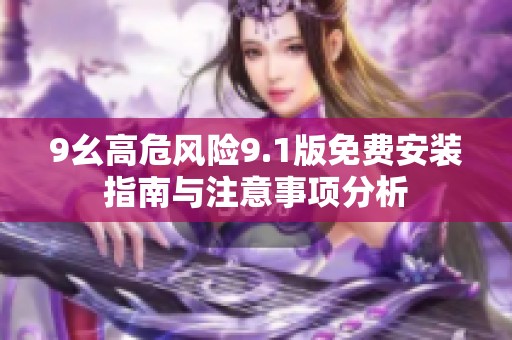 9幺高危风险9.1版免费安装指南与注意事项分析