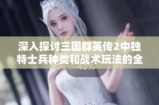 深入探讨三国群英传2中独特士兵种类和战术玩法的全方位分析指南