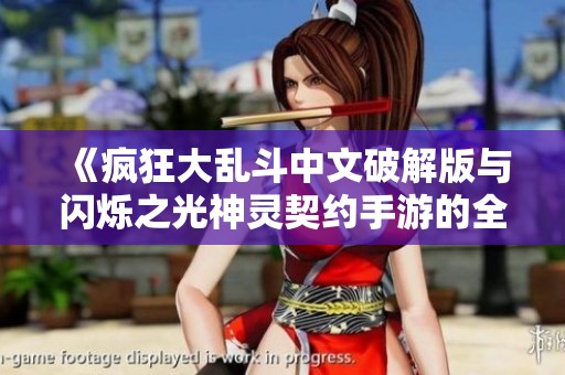 《疯狂大乱斗中文破解版与闪烁之光神灵契约手游的全面对比与分析》