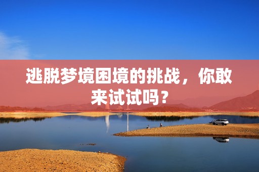 逃脱梦境困境的挑战，你敢来试试吗？