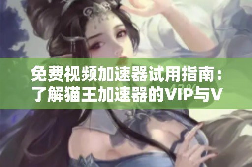 免费视频加速器试用指南：了解猫王加速器的VIP与VP特点