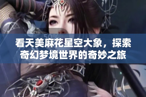 看天美麻花星空大象，探索奇幻梦境世界的奇妙之旅