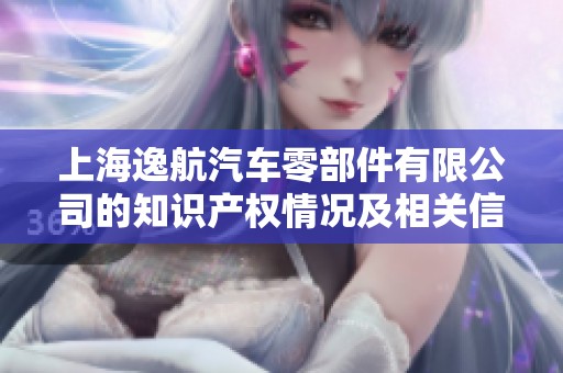 上海逸航汽车零部件有限公司的知识产权情况及相关信息查询分析