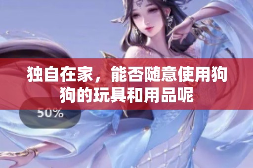 独自在家，能否随意使用狗狗的玩具和用品呢