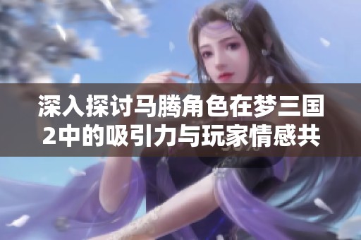 深入探讨马腾角色在梦三国2中的吸引力与玩家情感共鸣