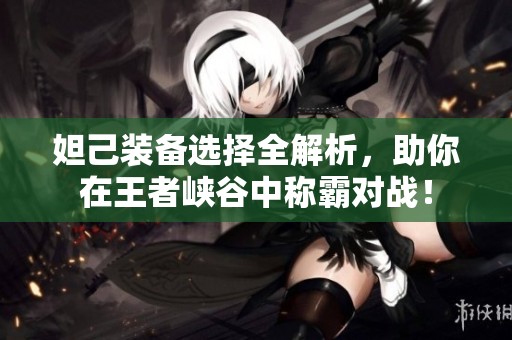 妲己装备选择全解析，助你在王者峡谷中称霸对战！