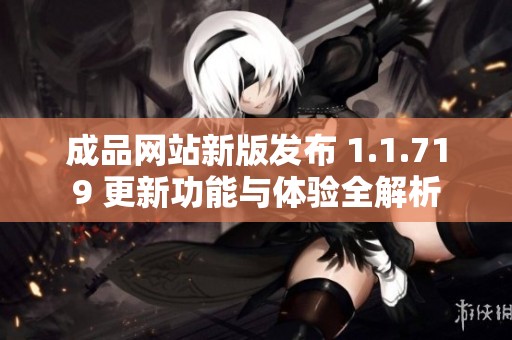 成品网站新版发布 1.1.719 更新功能与体验全解析