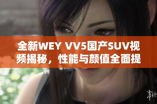 全新WEY VV5国产SUV视频揭秘，性能与颜值全面提升