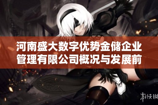 河南盛大数字优势金储企业管理有限公司概况与发展前景分析