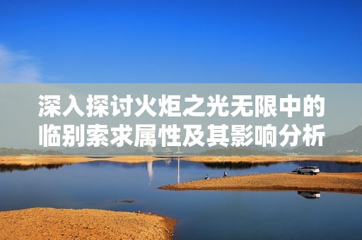 深入探讨火炬之光无限中的临别索求属性及其影响分析