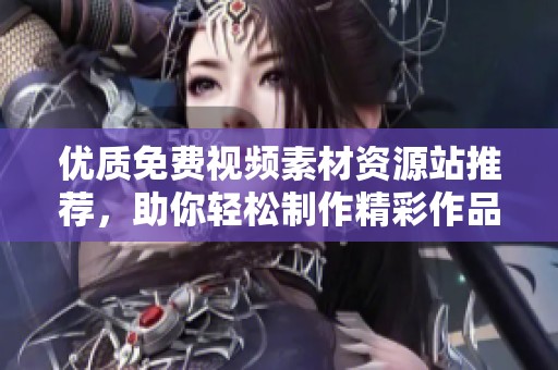 优质免费视频素材资源站推荐，助你轻松制作精彩作品