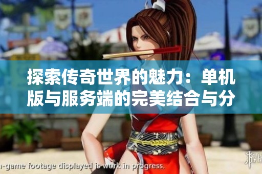 探索传奇世界的魅力：单机版与服务端的完美结合与分享平台