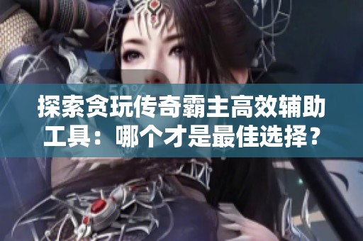 探索贪玩传奇霸主高效辅助工具：哪个才是最佳选择？