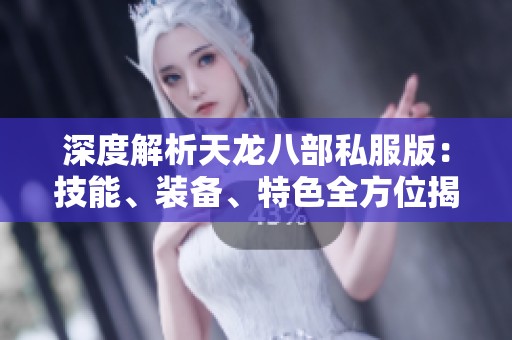 深度解析天龙八部私服版：技能、装备、特色全方位揭秘