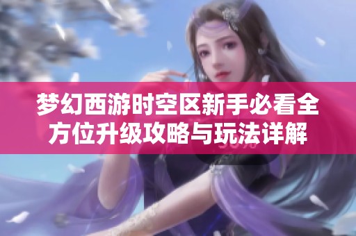梦幻西游时空区新手必看全方位升级攻略与玩法详解