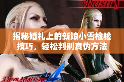 揭秘婚礼上的新娘小雪检验技巧，轻松判别真伪方法