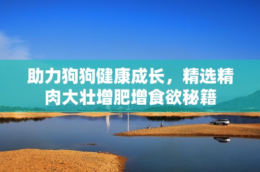 助力狗狗健康成长，精选精肉大壮增肥增食欲秘籍
