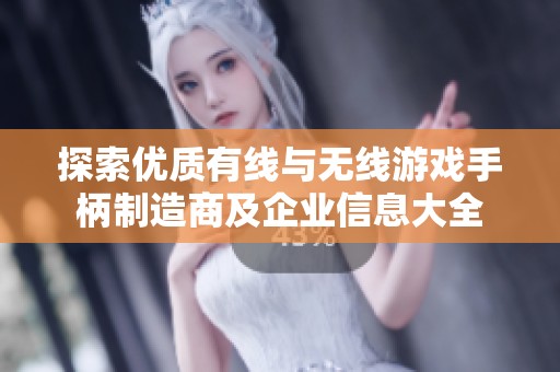 探索优质有线与无线游戏手柄制造商及企业信息大全