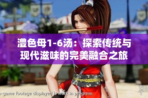 澧色母1-6汤：探索传统与现代滋味的完美融合之旅