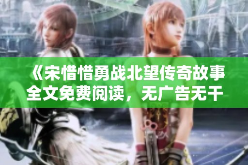 《宋惜惜勇战北望传奇故事全文免费阅读，无广告无干扰》