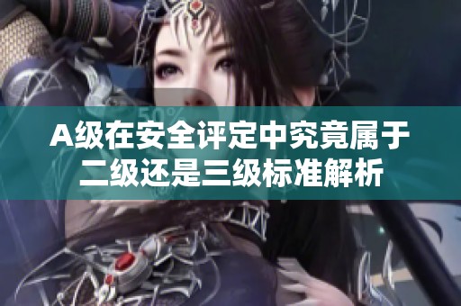A级在安全评定中究竟属于二级还是三级标准解析