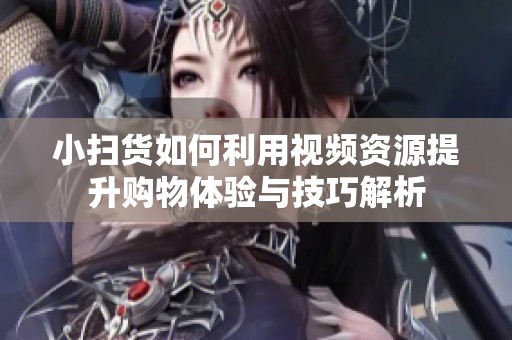 小扫货如何利用视频资源提升购物体验与技巧解析