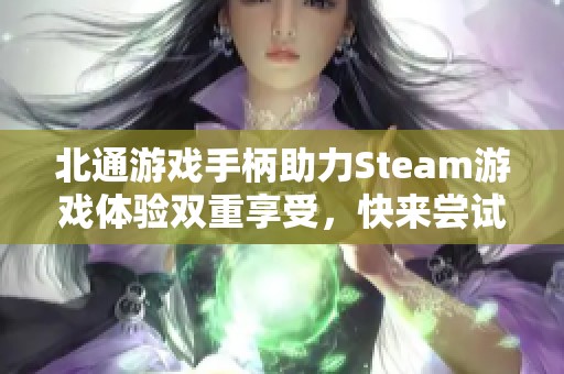 北通游戏手柄助力Steam游戏体验双重享受，快来尝试吧！