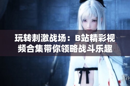 玩转刺激战场：B站精彩视频合集带你领略战斗乐趣