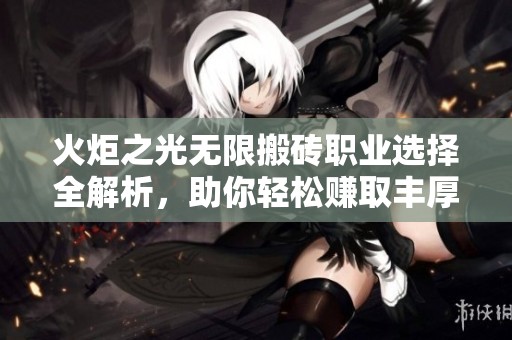火炬之光无限搬砖职业选择全解析，助你轻松赚取丰厚收益