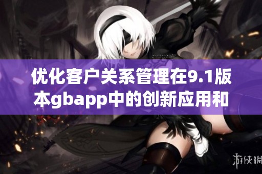 优化客户关系管理在9.1版本gbapp中的创新应用和解读