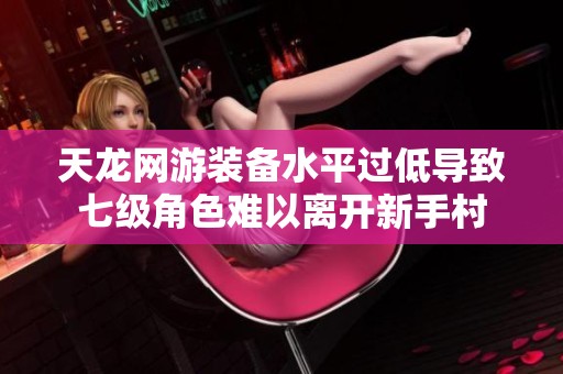 天龙网游装备水平过低导致七级角色难以离开新手村