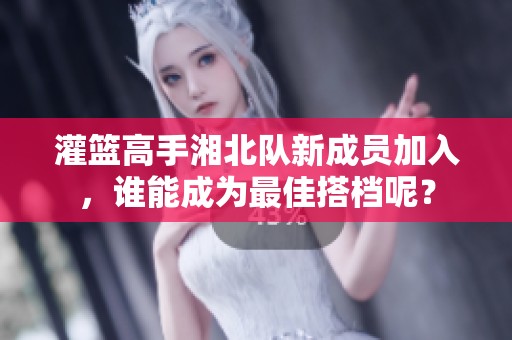 灌篮高手湘北队新成员加入，谁能成为最佳搭档呢？