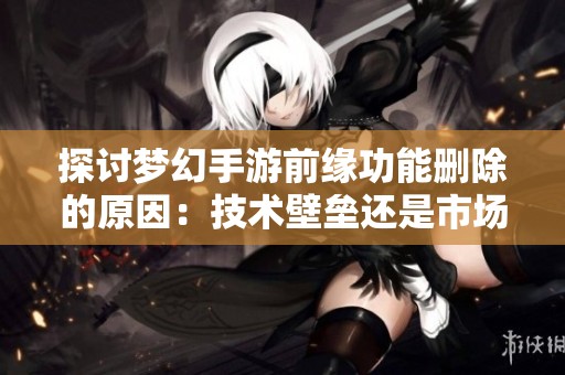 探讨梦幻手游前缘功能删除的原因：技术壁垒还是市场需求变化