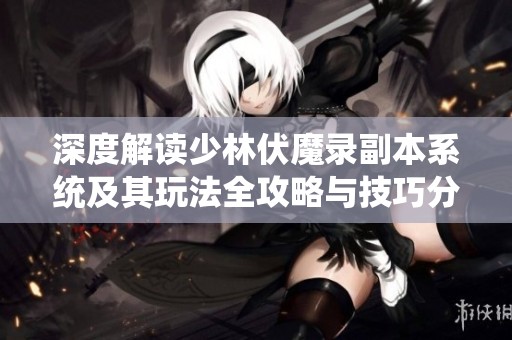 深度解读少林伏魔录副本系统及其玩法全攻略与技巧分享