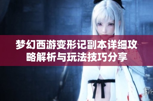 梦幻西游变形记副本详细攻略解析与玩法技巧分享