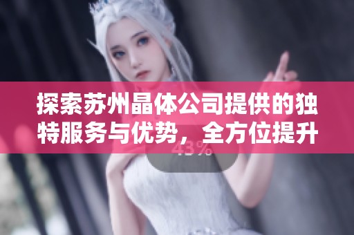 探索苏州晶体公司提供的独特服务与优势，全方位提升客户体验